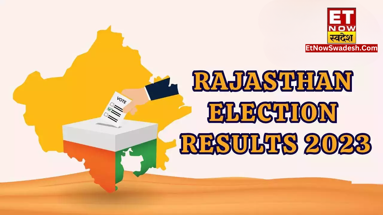 Check Rajasthan election results 2023 LIVE vote counting online on results.eci.gov.in election