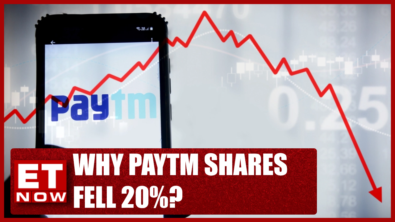 Why Paytm Shares Fell 20%? | Paytm To Scale Down Loans Below ₹50k ...