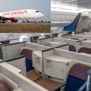 Private suites HD screens and designer wear-donning crew First Photos of Air Indias first and swanky A350