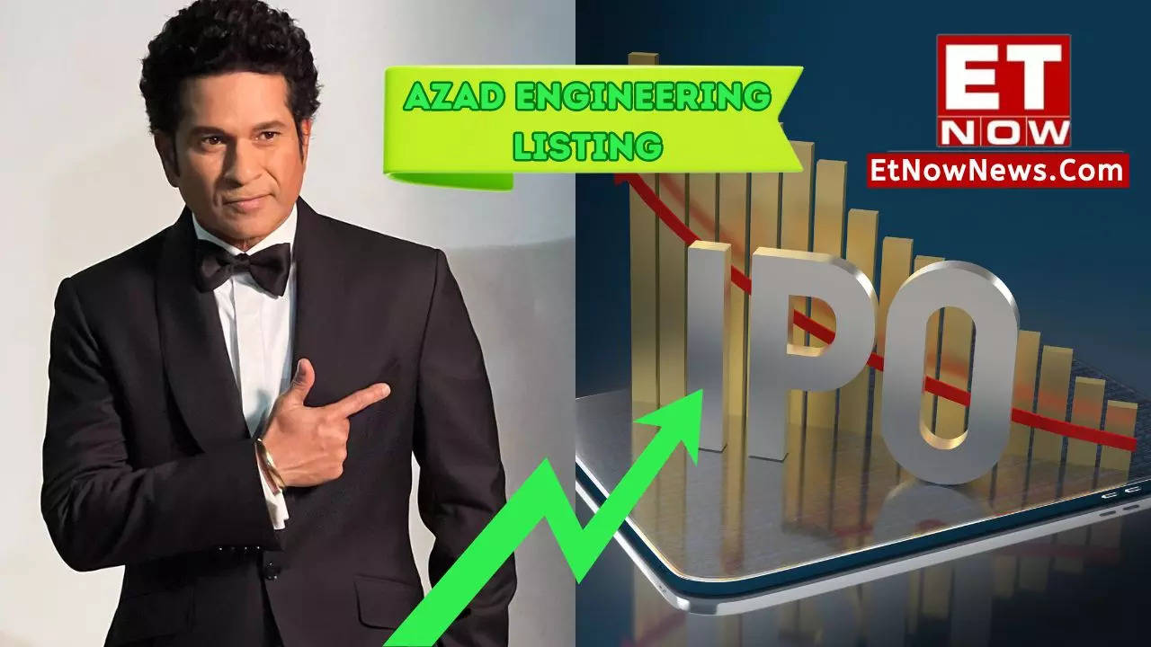 Azad Engineering: Azad Engineering IPO listing: How much will ‘master blaster’ Sachin Tendulkar make from his Rs 5 crore invesment