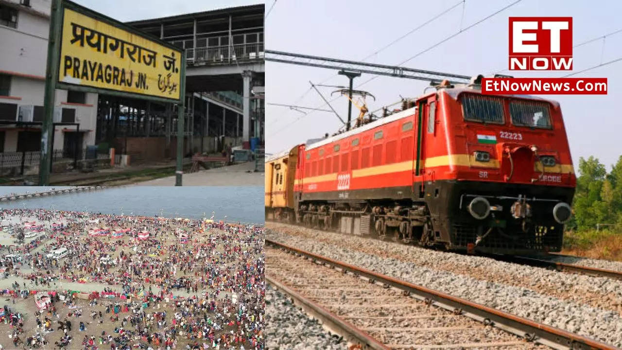 ET NOW Exclusive Magh Mela 2024 Indian Railways To Use AI Based   106616258 