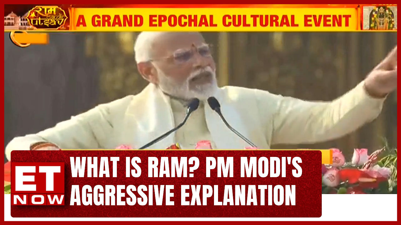 What Is Ram? PM Modi's Aggressive Speech After Ayodhya Ram Mandir Pran ...