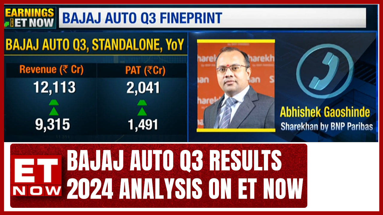 Bajaj Auto Q3 Results 2024 Announced Pat At Rs 204188 Cr Know More On Earnings Profit 3869