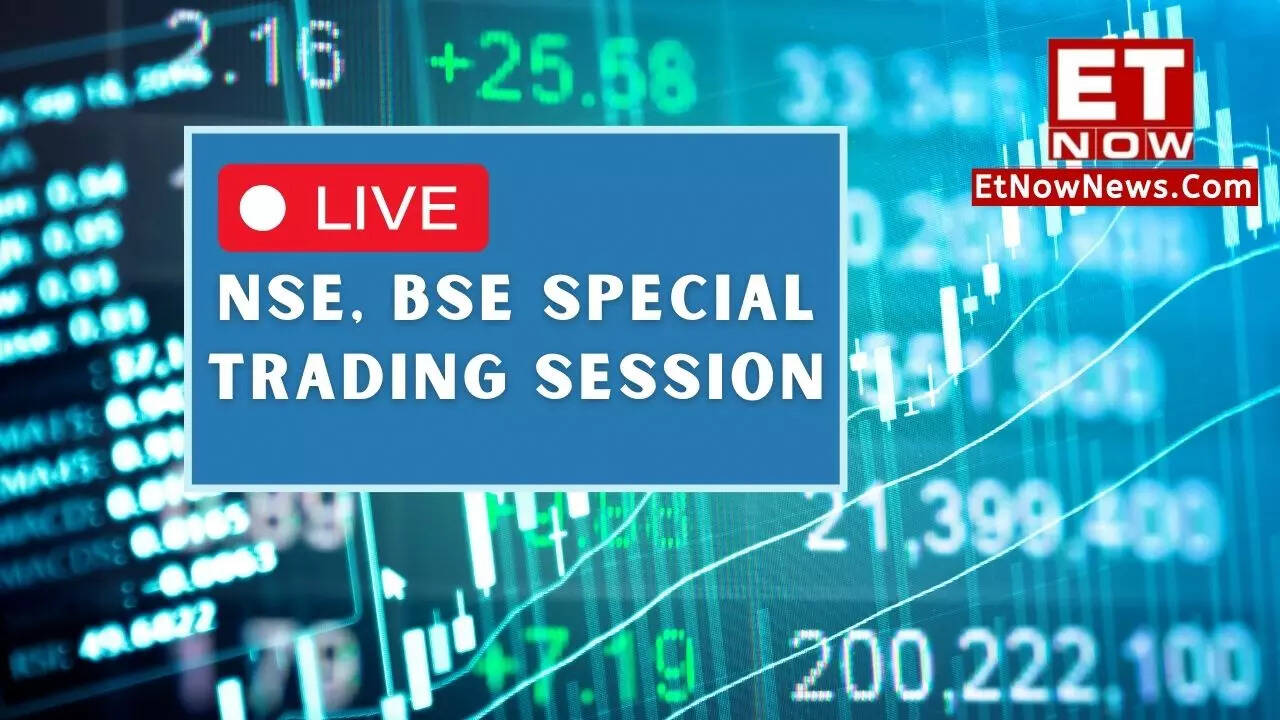 NSE, BSE Special Trading Session Closing Sensex, Nifty end in green