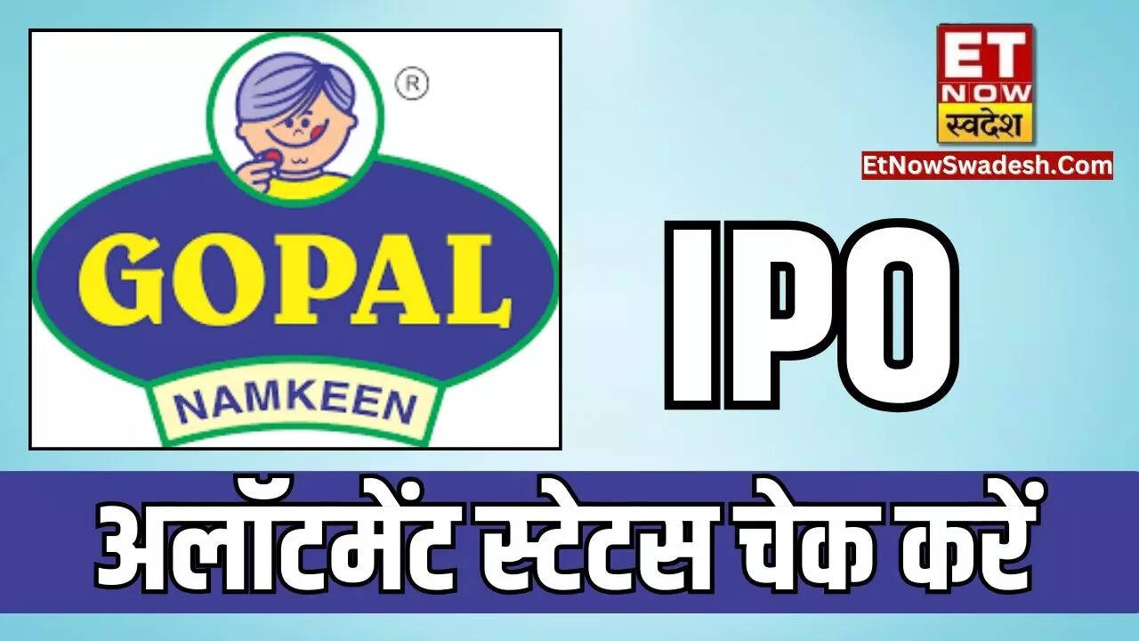 gopal snacks namkeen ipo allotment status check online on link intime