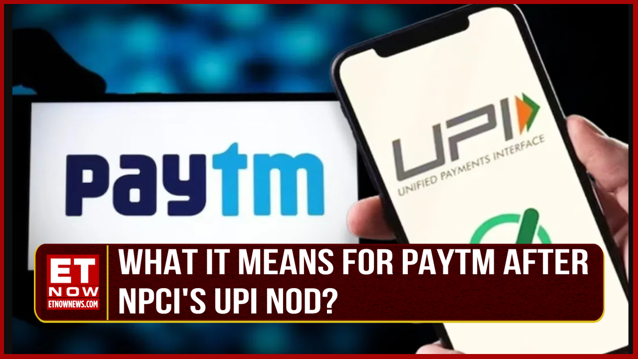 Paytm Stock News | NPCI's Nod To Participate In UPI As 3rd Party App ...