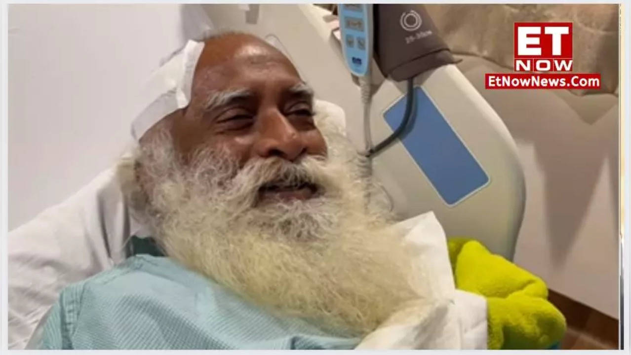 WATCH Sadhguru laughed even after brain surgery life threatening