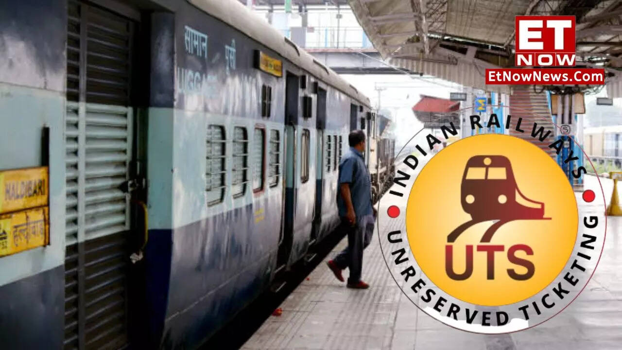Online train ticket booking via Indian Railways UTS app Stepbystep