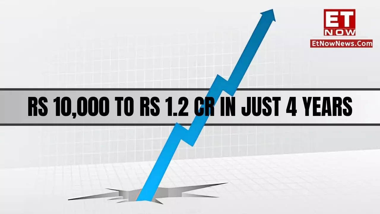 Crorepati Stock: 119918% RETURNS! Rs 10000 becomes Rs 1.2 crore in 4 years; do you own?