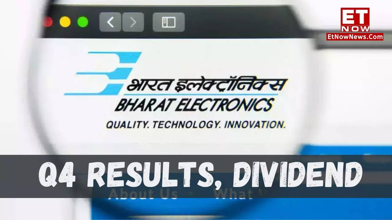 BEL dividend 2024 announcement in Q4 results today Bharat Electronics Quarterly Results