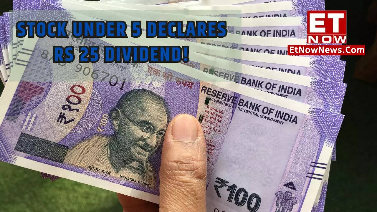 Stock under Rs 5 declares Rs 25 dividend! Do you own this HIGH DIVIDEND