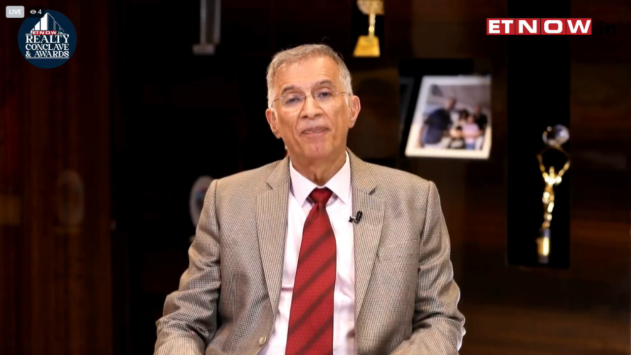 'Very positive growth in India's real estate sector over next…’ - Niranjan Hiranandani, MD, Hiranandani Group | ETNOW.in Realty Conclave and Awards