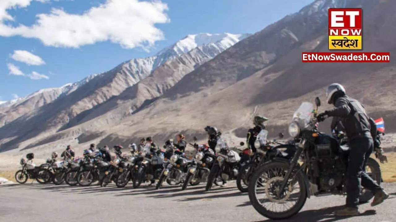 ladakh bike riders green pit stop camp kharu by royal enfield in ladakh ...