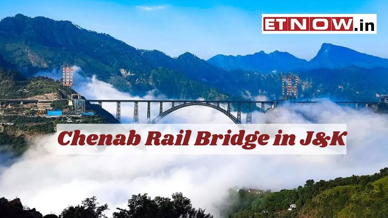 Jammu and Kashmir: Train operations over Chenab rail bridge to commence ...