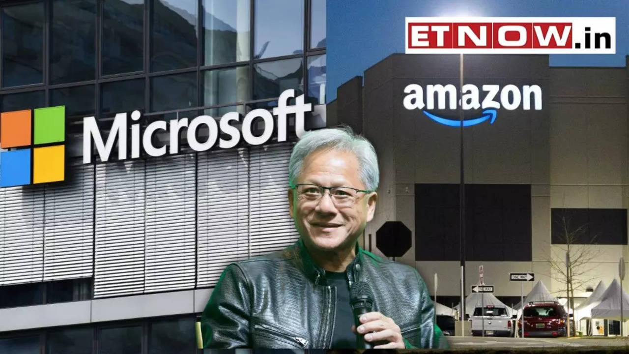 Nvidia CEO Jensen Huang worried about rivals Microsoft and Amazon – But ...