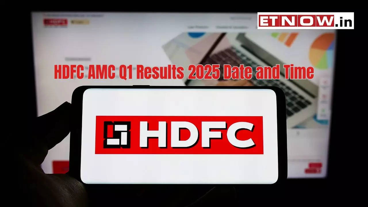 HDFC AMC Q1 Results 2025 Date and Time ANNOUNCED! Check quarterly