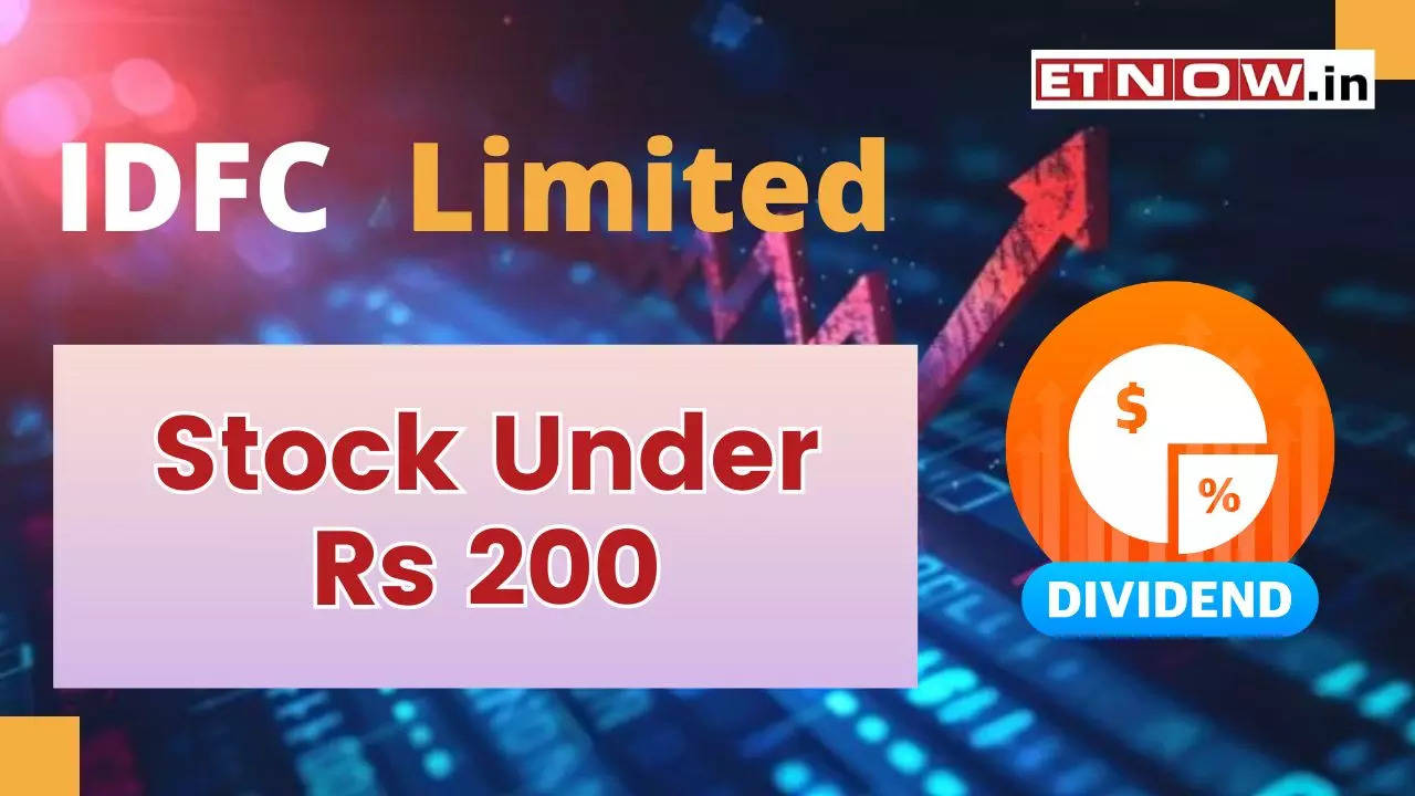 IDFC Ltd Dividend 2024 Announcement 10 payout by stock under Rs 200