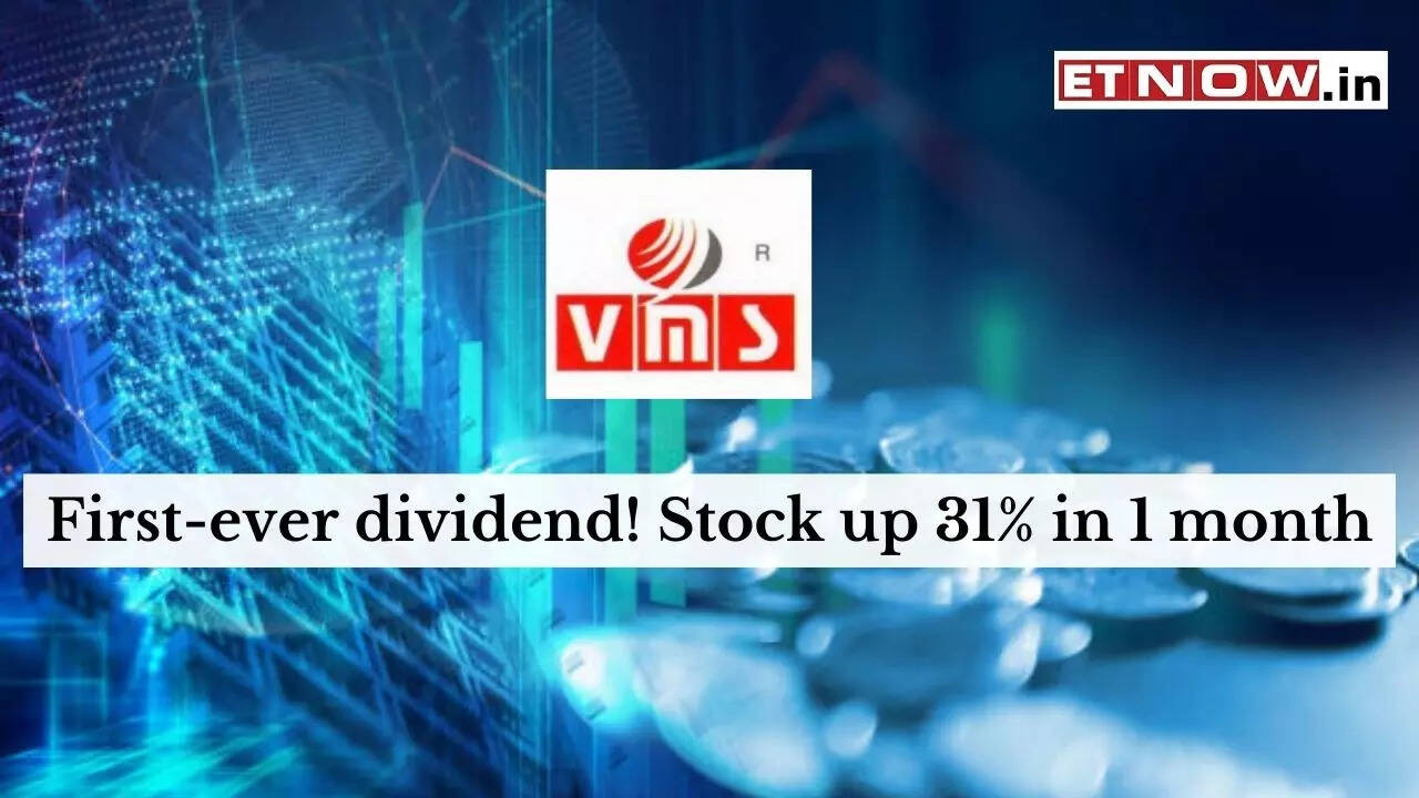 VMS Industries Firstever dividend! Stock UP 31 in 1 month Check
