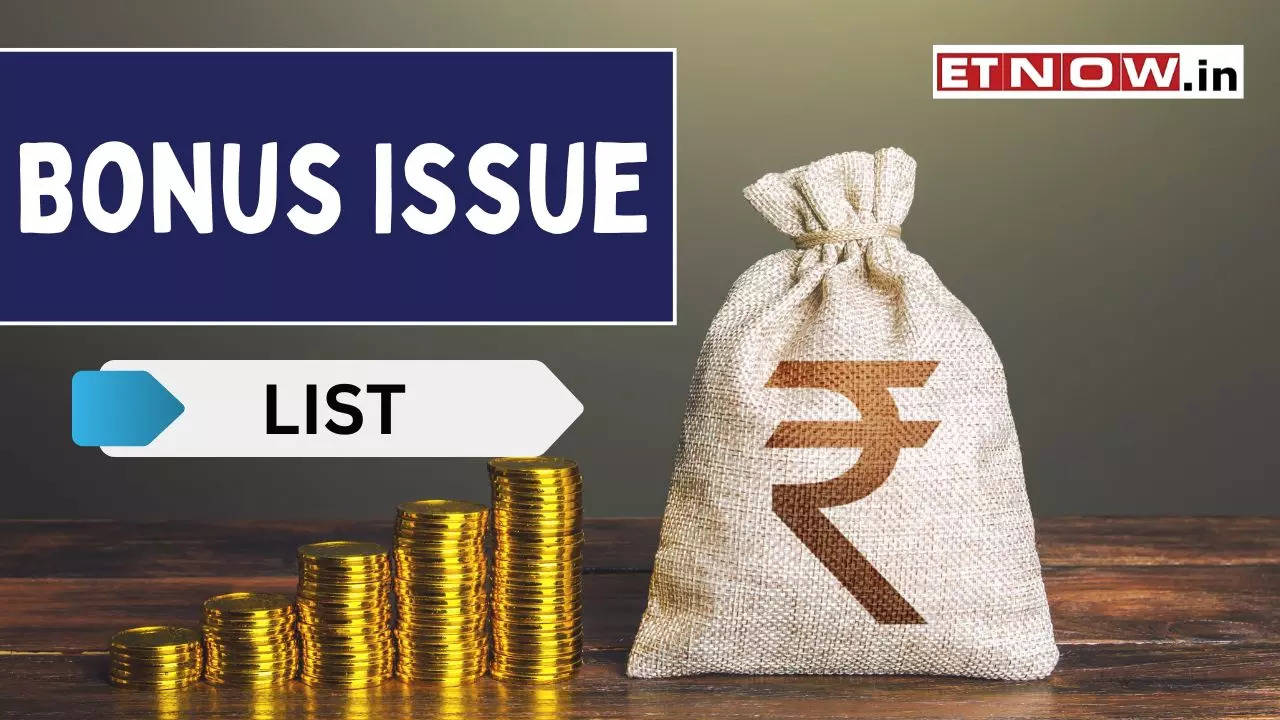 Bonus Shares 2024 List of Companies Issuing Bonus Issue In