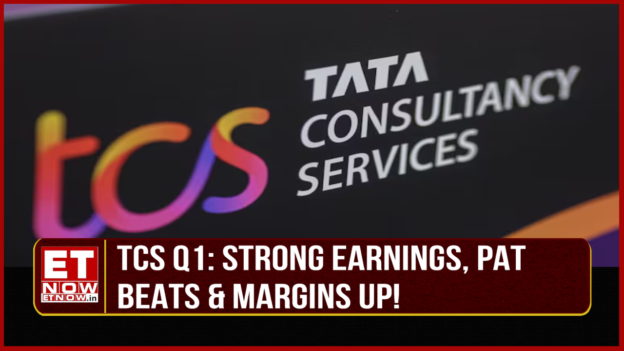 TCS Q1 Results PAT Exceeds Expectations, Margins In Line & ₹10/Share
