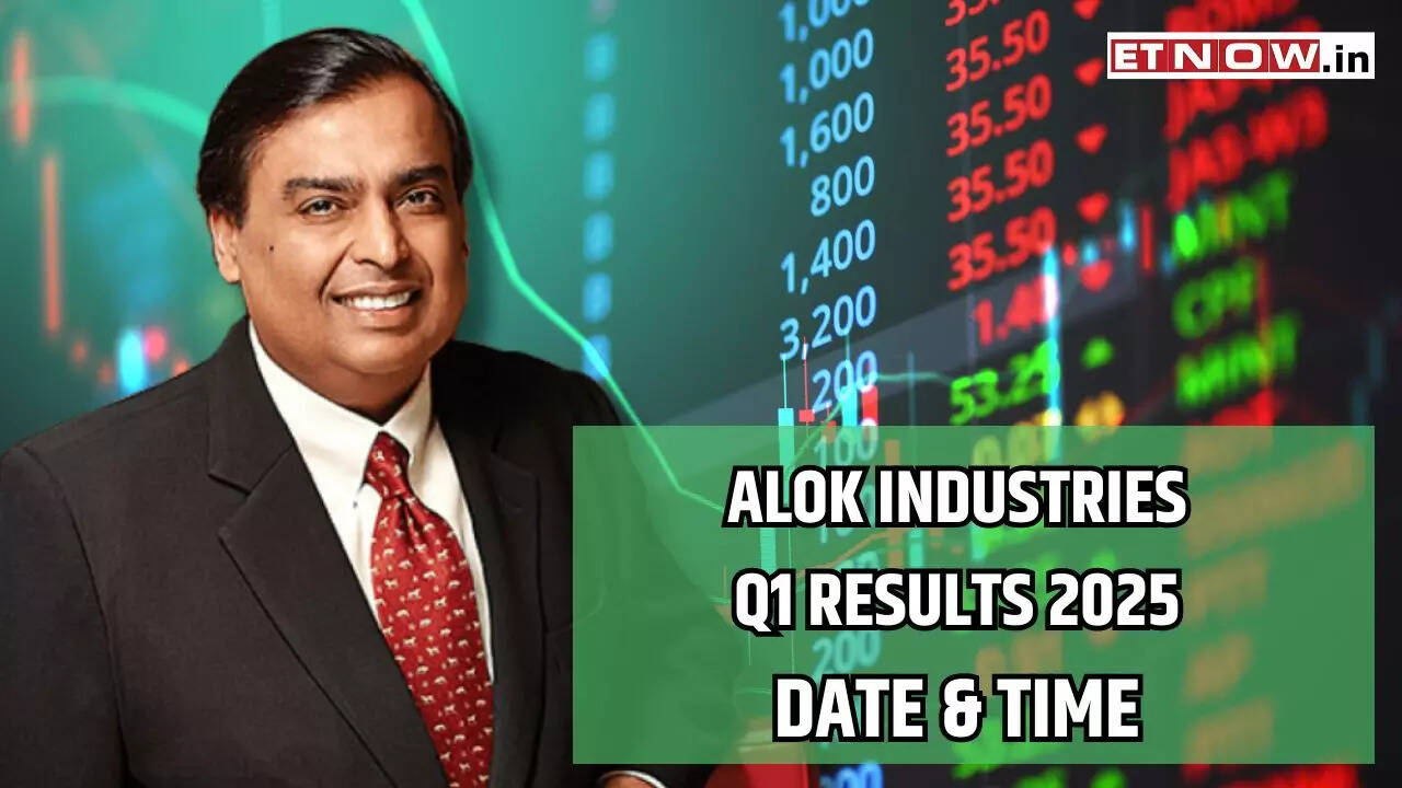 Alok Industries Q1 results FY 20242025 date, time Mukesh Ambanibacked company’s quarterly