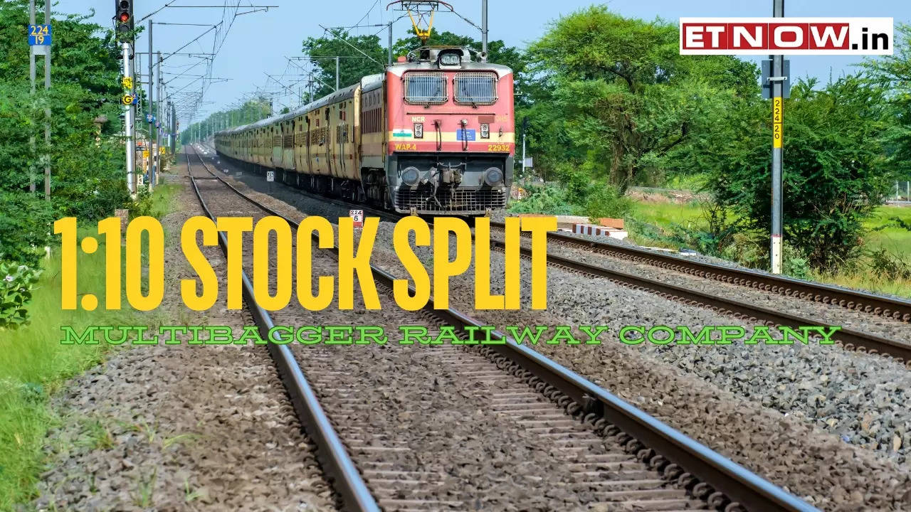 1:10 stock split by railway company: FIRST-EVER! 1232% return in 2 years – Record date, other details