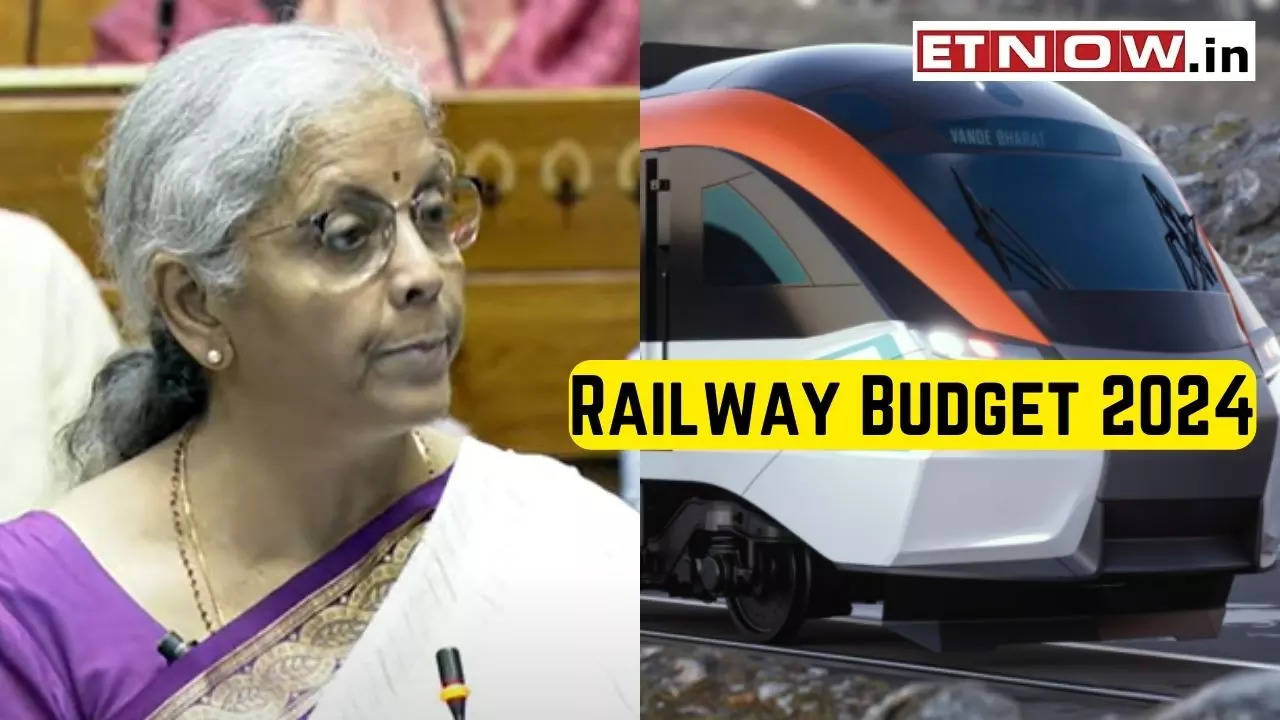 Railway Budget 2024 Union Budget 202425 allocates Rs 2.55 lakh crore