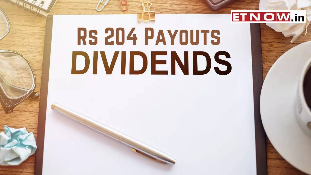 Rs 204 Dividend Stocks 10 companies' shares to trade exdate today