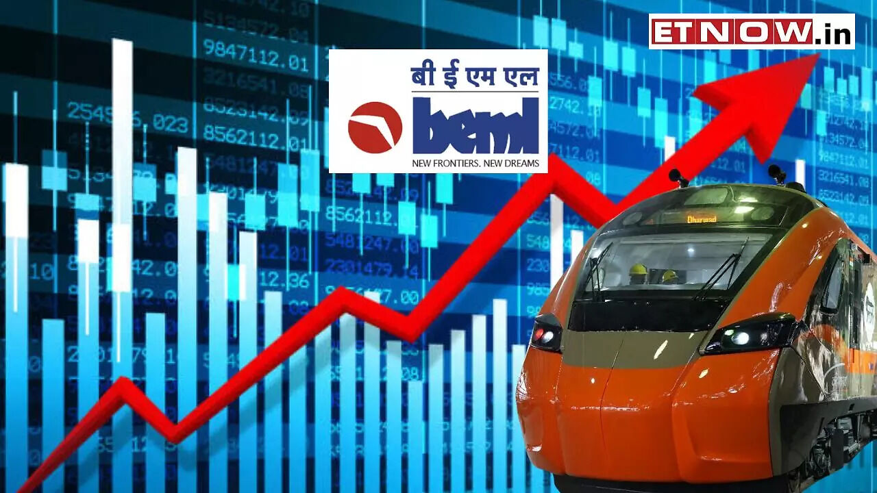 BEML Share Price vrooms over... - Vande Bharat Sleeper train puts stock ...
