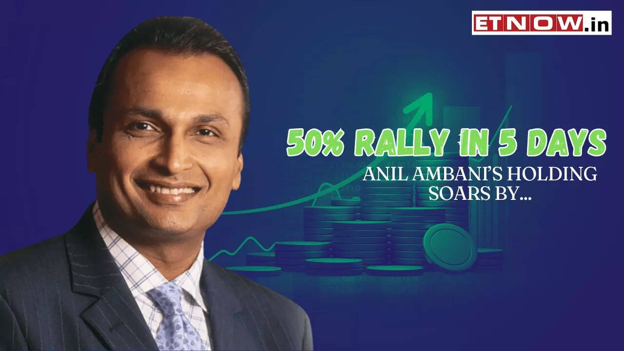 Reliance Group Stock 50 rally in 5 days! Anil Ambani's holding sees