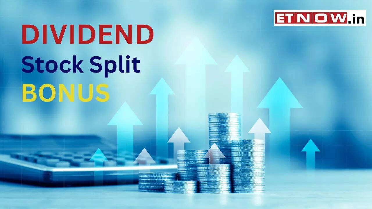 Dividend, Bonus, Stock Split 4 companies' shares to trade exdate
