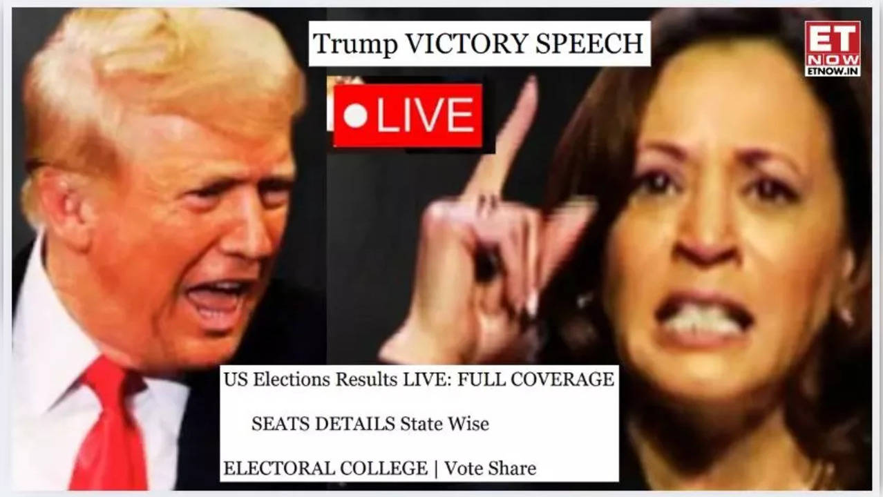 LIVE WATCH Trump Victory Speech Full List of States Won, Lost US