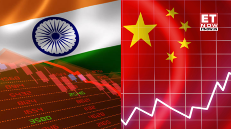 India vs China stock market FII return