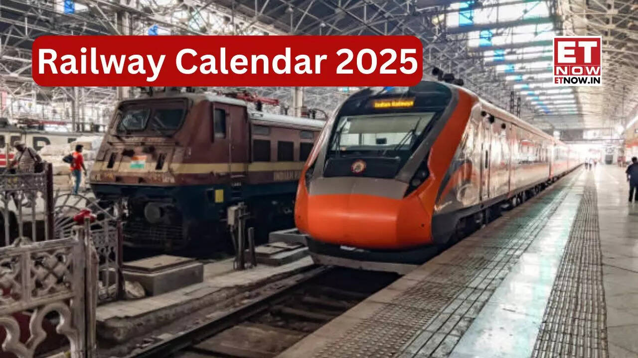 Railway Calendar 2025 Good news for job aspirants! Check latest update