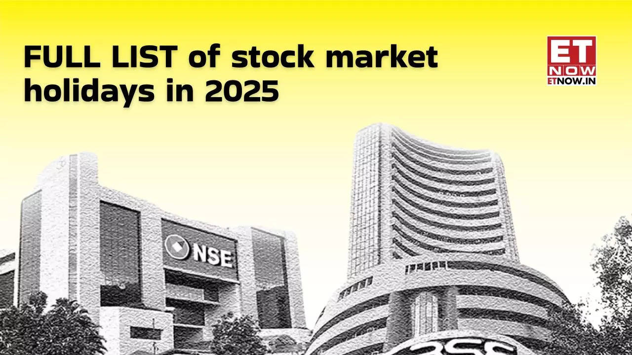 Stock Market Holidays 2025 NSE FULL LIST! Check calendar HERE