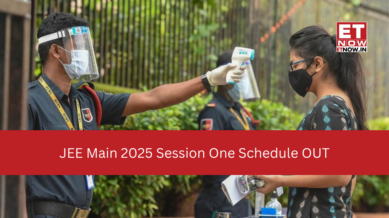 JEE Main 2025 Session One Schedule OUT at jeemain.nta.nic.in; Check