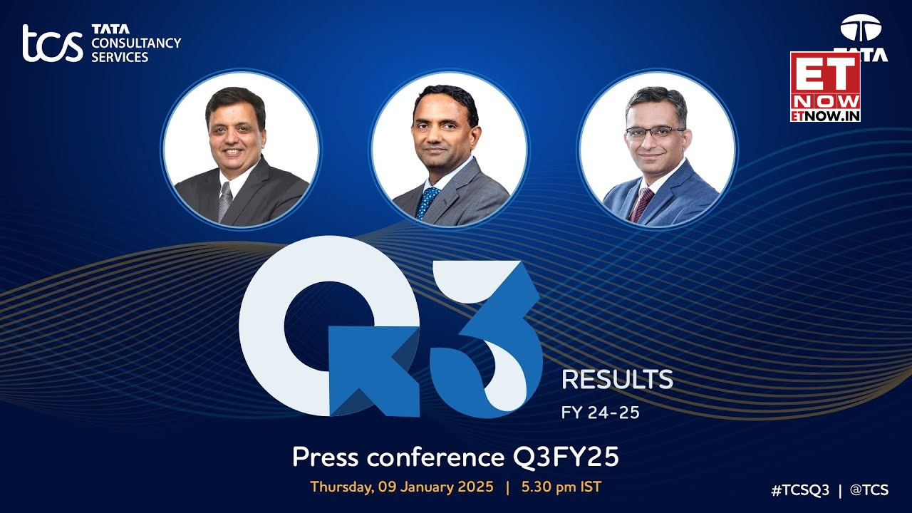 WATCH LIVE TCS Q3 Results Press Conference Dividend amount, record