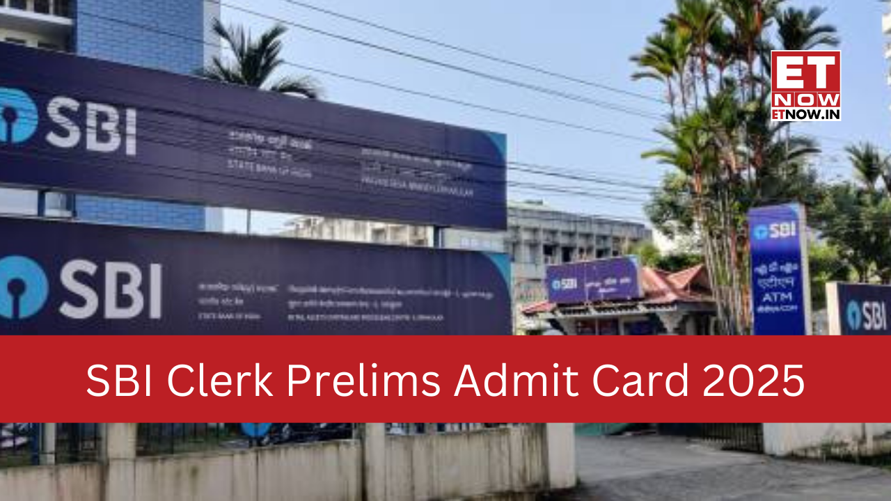 SBI Clerk Prelims admit card 2025 PDF at sbi.co.in; Check SBI Clerk