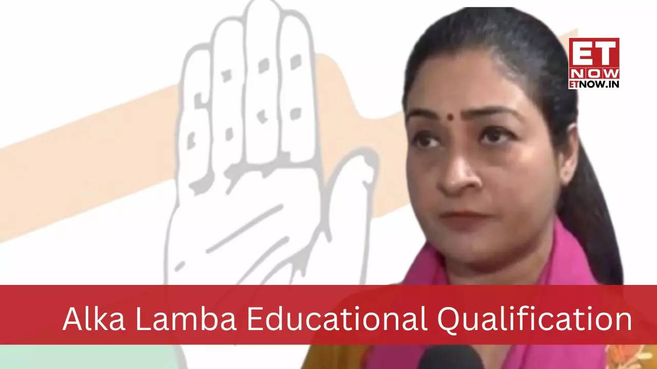 Congress Delhi candidate Alka Lamba's educational qualifications, career | Kalkaji Election Result 2025