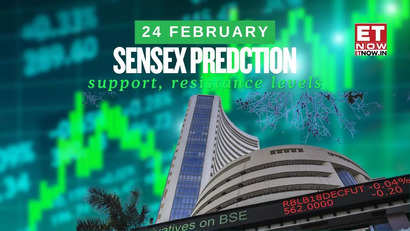 Sensex prediction for tomorrow, 24 Feb: 'Quick technical pullback rally if...' - Support and resistance levels