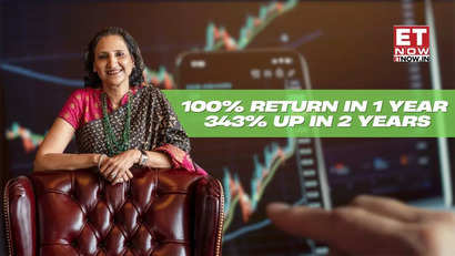 THIS Rekha Jhunjhunwala stock is up 100% in 1 year - She owns Rs 717.1 crore worth of shares