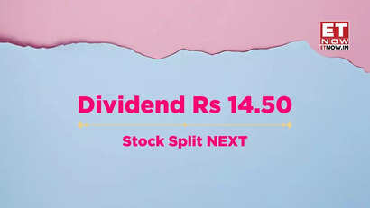 Dividend of Rs 14.50 declared, record date fixed - Stock split next