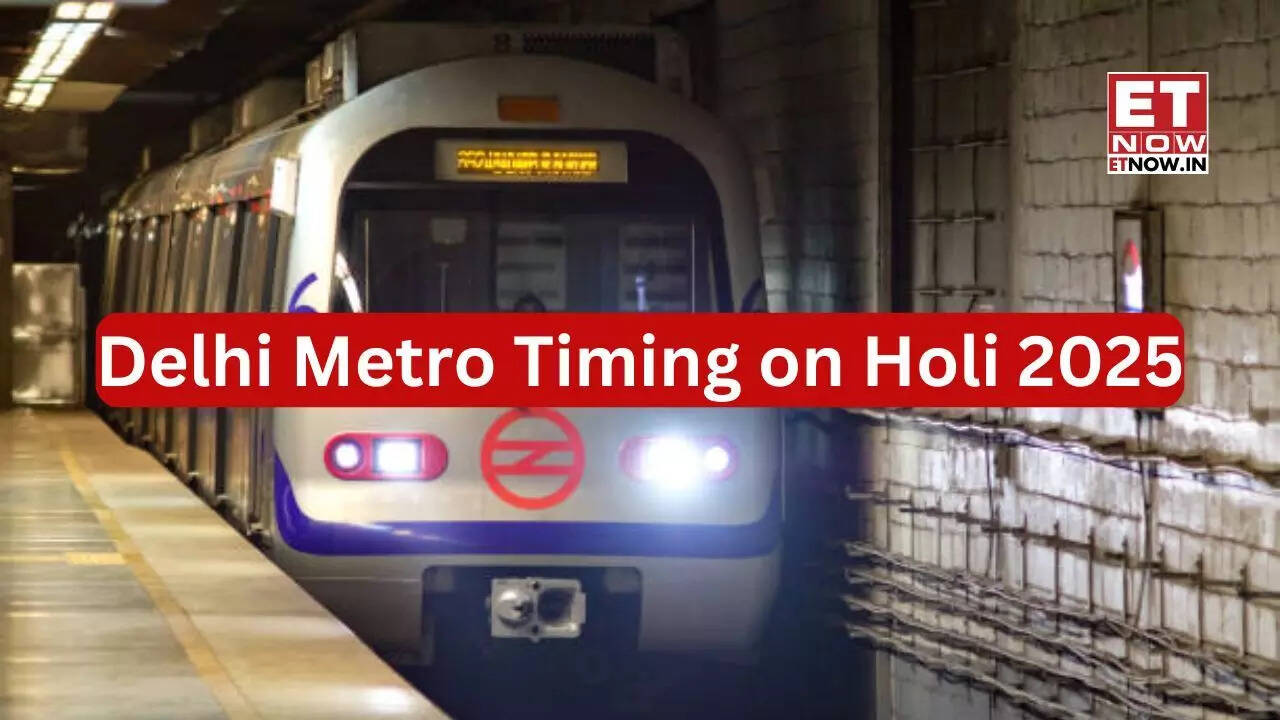 Delhi Metro Timing on Holi 2025 Check first train starting time and last train time All