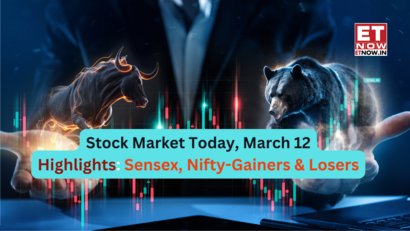 Stock Market On March 12: Sensex settles marginally lower, Nifty holds 22400; IT index sinks 3% | ET NOW Closing Bell