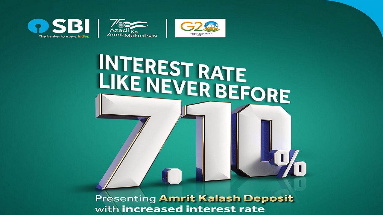 Sbi Sbi Amrit Kalash Deposit Scheme State Bank Of India Offers Attractive Interest Rates 5703