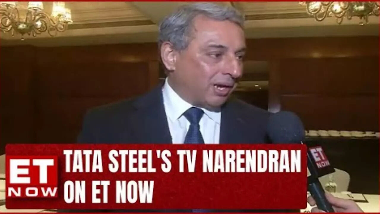 Tata Steel: What Tata Steel MD TV Narendran says on Green Transition ...