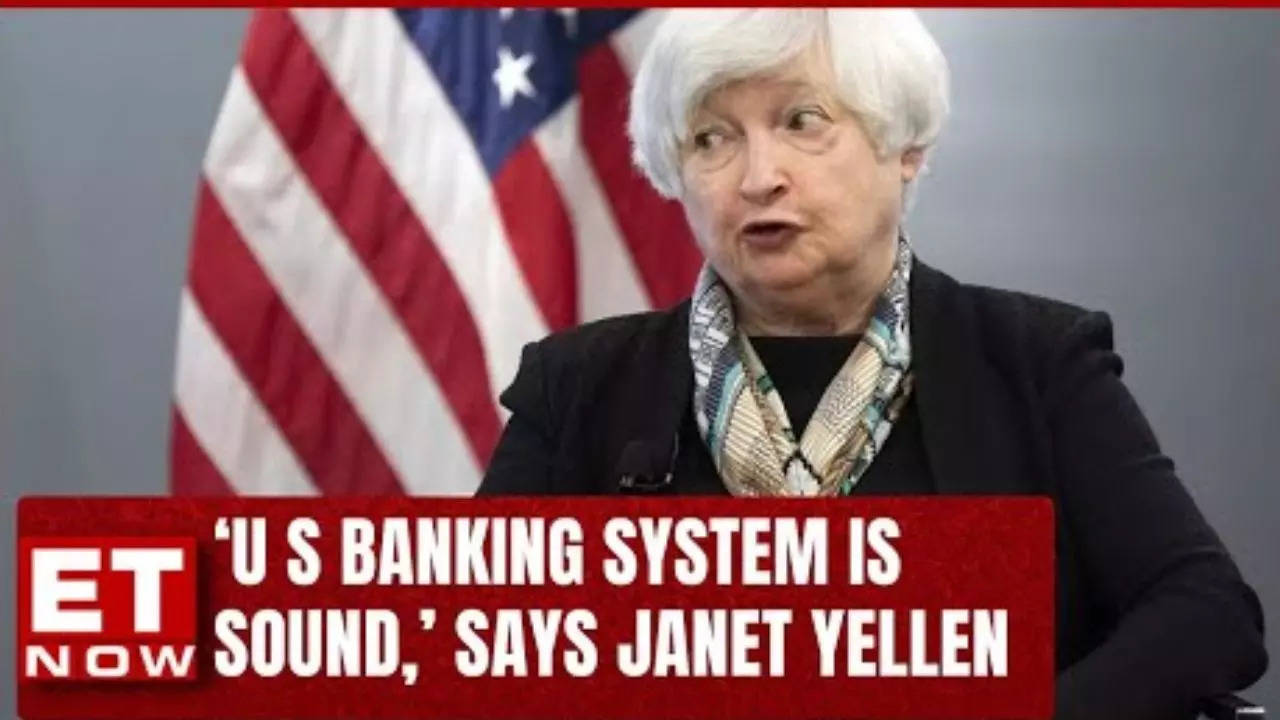 Janet Yellen Us Banking System Is Sound Says Us Treasury Secretary Janet Yellen News News