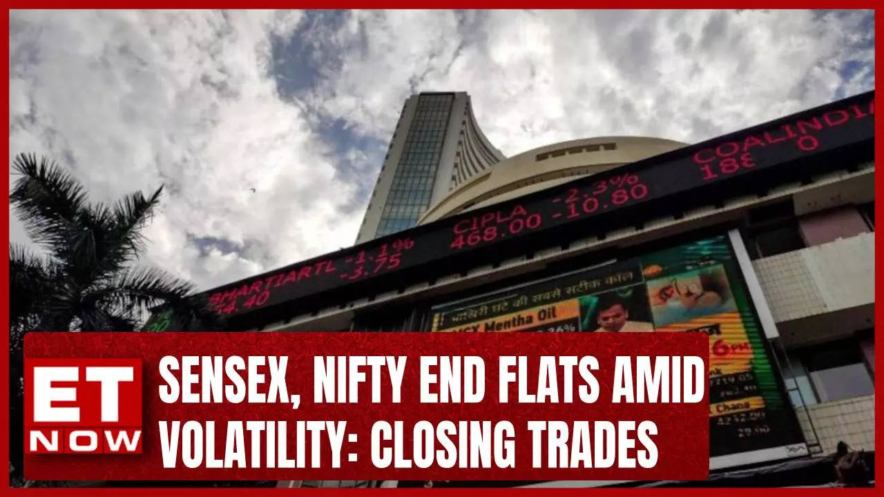 Nifty Holds Above 16,950, Sensex Ends Flat | Closing Trades | Stock ...