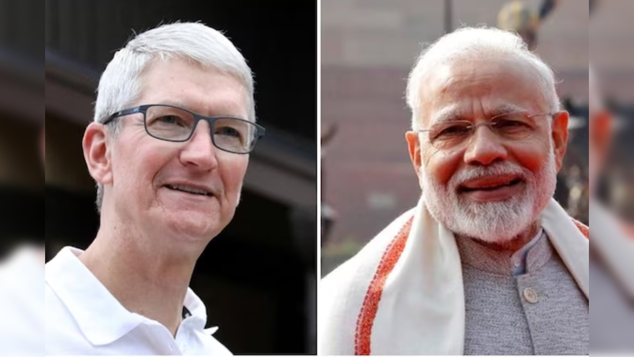 Apple CEO Tim Cook in Delhi to meet PM Modi ahead of store opening in ...